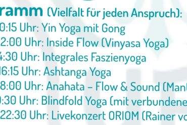 10. YogaFreiraumTag am 14.06.25 in Lauterbach in der Adolf-Spieß-Halle